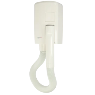 Wall-mounted hair dryer Valera+ white 1,400 watts