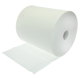 Cleaning tissues fleece white