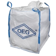 Big Bag verschlie&szlig;bar mit Hebeschlaufen