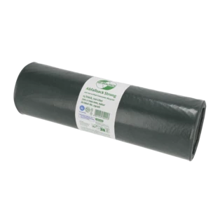 Waste sacks Strong made of 100% recycled LDPE, 120 litres