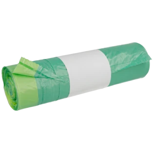 HDPE drawstring bin liners, 60 litres