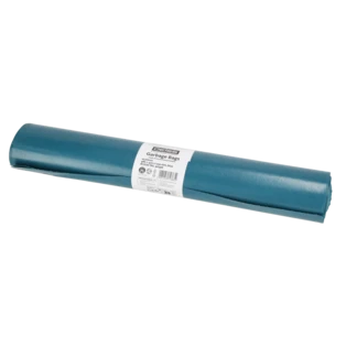 Waste sacks made of recycled polyethylene, 180 litres