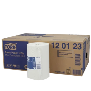 Standard papieren doeken 1-laags wit voor M1