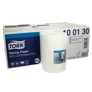 Multi-purpose wiping paper 1-ply white for M1