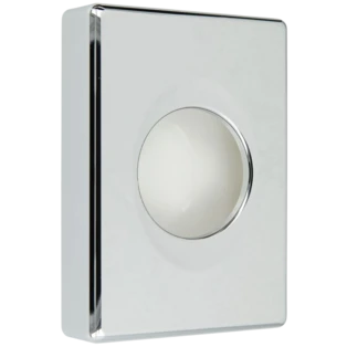 Distributore di sacchi igienici vuoto colore cromo