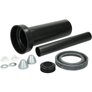 Connection set for wall-hung WC