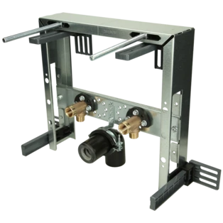 Kombifix wastafelbevestigingselement voor 1-gats montage