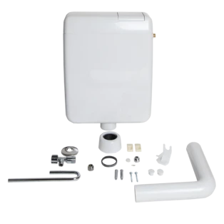 Cassetta di risciacquo SM6 bianco