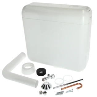 R&eacute;servoir de chasse d'eau Ecotop pargamon 6 - 9 litres