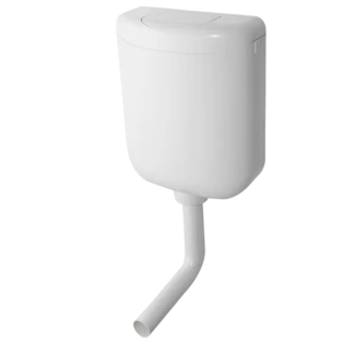 Sp&uuml;lkasten Ecolux wei&szlig; 6 Liter 