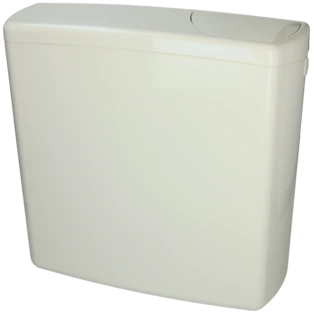 R&eacute;servoir de chasse d'eau WC apparent 