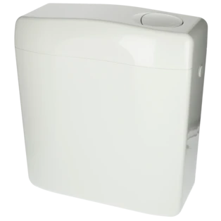 Sanit WC-Sp&uuml;lkasten alpin-wei&szlig; mit 2-Mengen-Sp&uuml;ltechnik