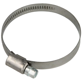 Collier de serrage 9 mm inox plage de serrage 40 - 60 mm