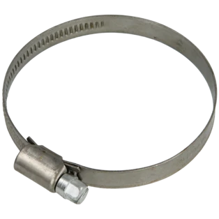 Collier de serrage 9 mm inox plage de serrage 50 - 70 mm