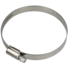 Collier de serrage 12 mm inox plage de serrage 70 - 90 mm