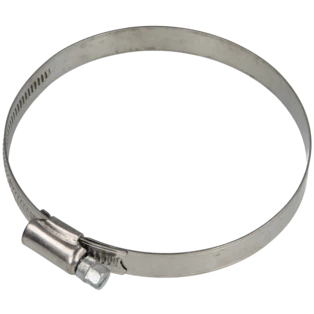Collier de serrage 12 mm inox plage de serrage 80 - 100 mm