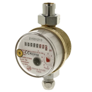 Contatore per lavabo con tassa di verifica Q3 2,5m&sup3;/h - 80 mm