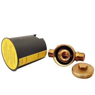 In-wall housing for coaxial meters 3/4" ET x 18 mm