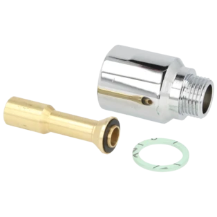 Anschlussst&uuml;ck 1/2" x 40 mm f&uuml;r Ventilz&auml;hler