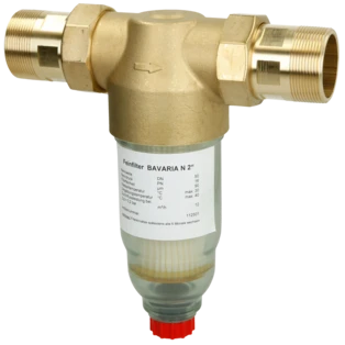 Filtro idrico-sanitario Bavaria N 2" a maglia fine e raccordo 