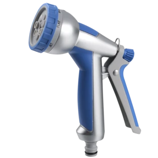 Aluminium spray gun 8-way adjustable