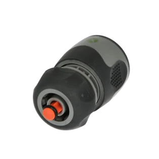 Hose piece 1/2" with water stop