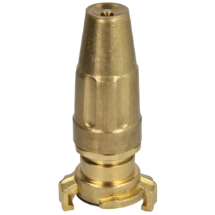 Messing sproeikop 1" met snelkoppeling