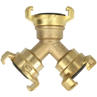 Y-verdeler met snelkoppeling