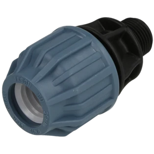 PE compression fitting 20 mm | 1/2" ET