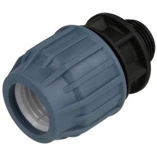 PE compression fitting adaptor 32 mm | 1" ET