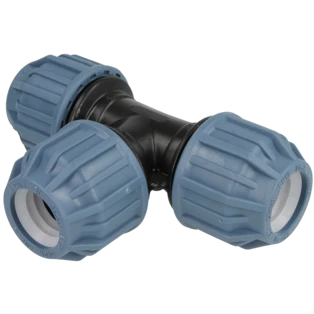 PE compression fitting tee 25 | 25 | 25 mm