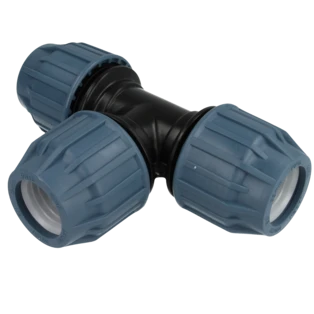 PE compression fitting tee 32 | 32 | 32 mm