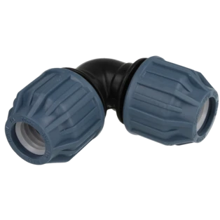 PE compression 90&deg; elbow 20 | 20 mm