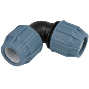 PE compression fitting 90&deg; elbow 40 | 40 mm