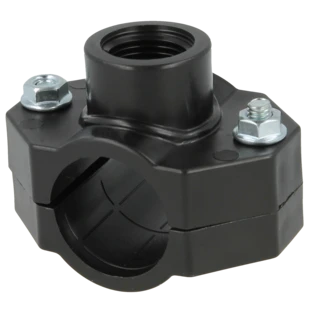 PE tapping clamp 32 mm | 3/4" IT
