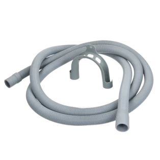 Flessibile di scarico lavatrice plastica 3/4" 2500 mm