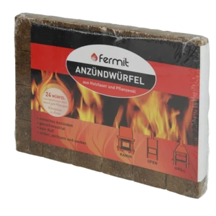 Cubetti d'accensione blocco da pezzi