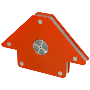 Welding magnet, angled 100 x 92 mm  for 45&deg;, 90&deg; and 135&deg; angles
