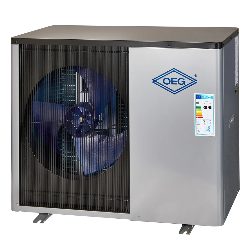 Außeneinheit einer OEG Monoblock-Wärmepumpe