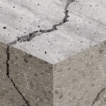 Building material Cracked concrete